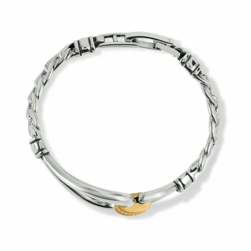 Brighton Meridian Suez Two Tone Bracelet Silver-Gold Best