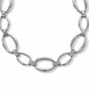 Brighton Meridian Swing Statement Necklace Silver Clearance