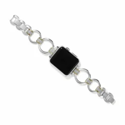 Brighton Meridian Tempo Watch Band Silver-Gold Sale