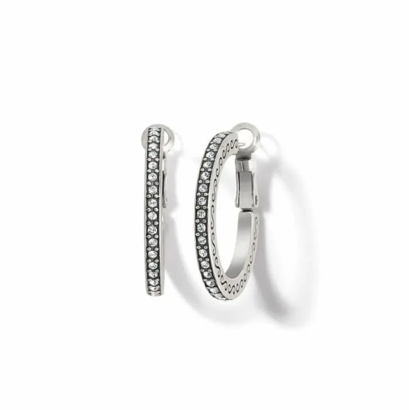 Brighton Meridian Thin Small Hoop Earrings Silver Sale