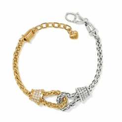 Brighton Meridian Ventus Two Tone Bracelet Silver-Gold Sale