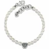 Brighton Meridian Zenith Heart Pearl Bracelet Silver-Pearl Outlet