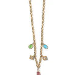 Brighton Meridian Zenith Prism Necklace Gold-Multi Sale