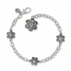 Brighton Metal Petal Bracelet Silver Clearance