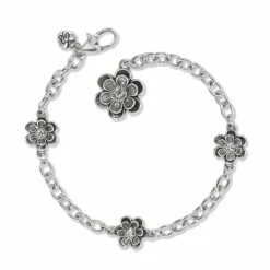 Brighton Metal Petal Bracelet Silver Clearance