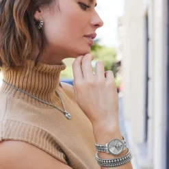 Brighton Mexico City Watch Silver Sale