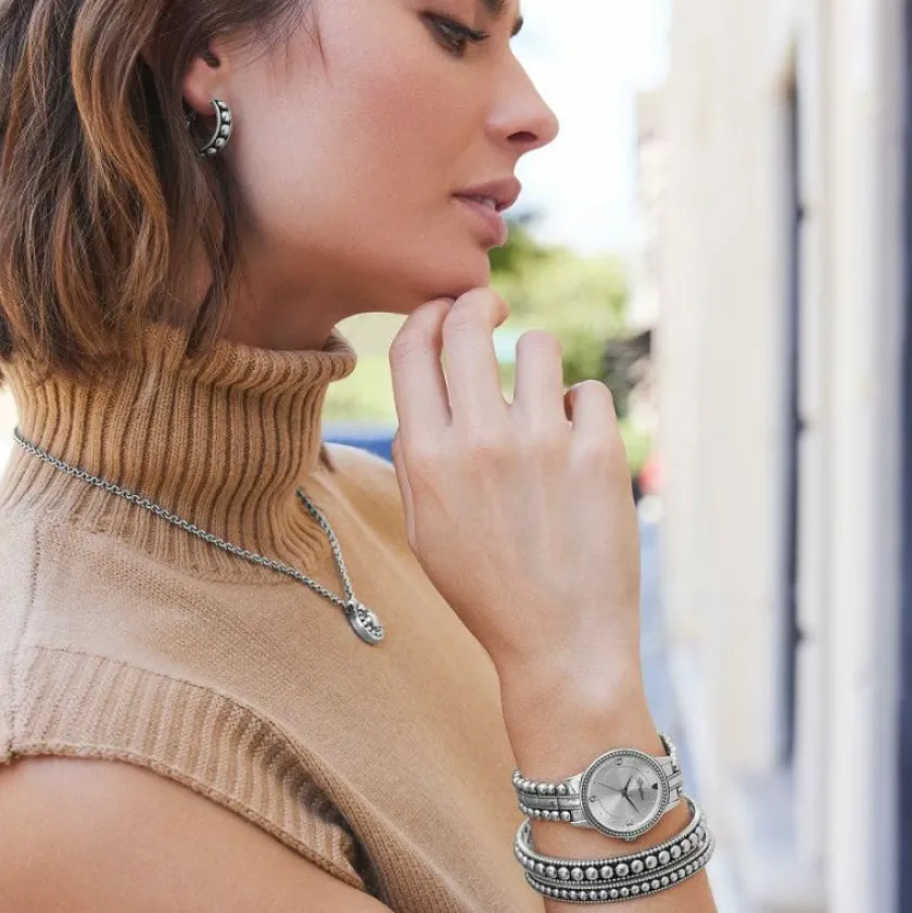 Brighton Mexico City Watch Silver Sale