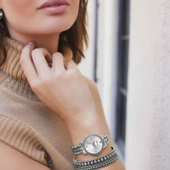Brighton Mexico City Watch Silver Sale