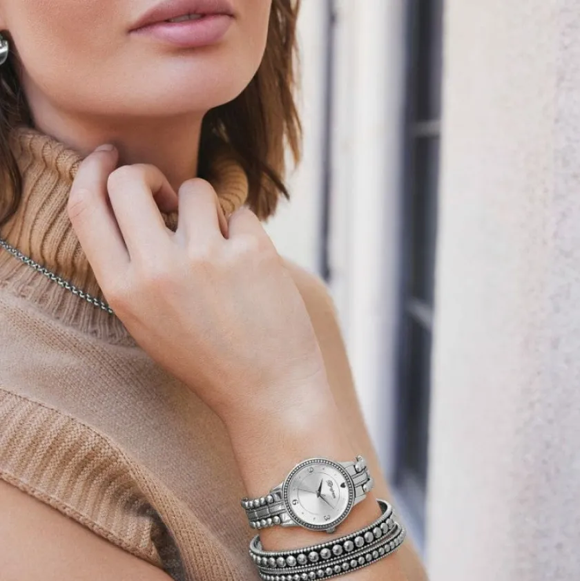 Brighton Mexico City Watch Silver Sale