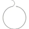 Brighton Mingle Adore Bar Collar Necklace Silver Clearance
