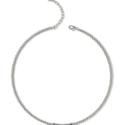 Brighton Mingle Adore Bar Collar Necklace Silver Clearance