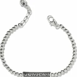 Brighton Mingle Adore Bar Soft Bracelet Silver Online