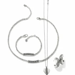Brighton Mingle Adore Bar Soft Bracelet Silver Online
