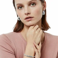 Brighton Mingle Adore Bar Soft Bracelet Silver Online