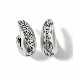 Brighton Mingle Adore Hoop Earrings Silver Sale
