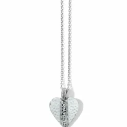 Brighton Mingle Adore Petite Heart Necklace Silver Online