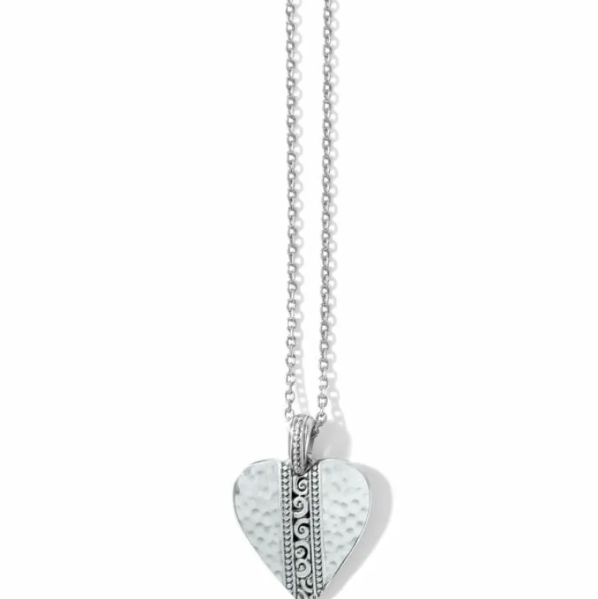Brighton Mingle Adore Petite Heart Necklace Silver Online