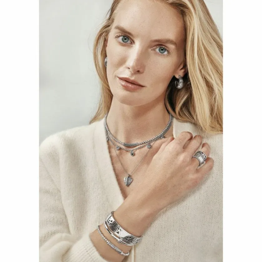 Brighton Mingle Adore Petite Heart Necklace Silver Online