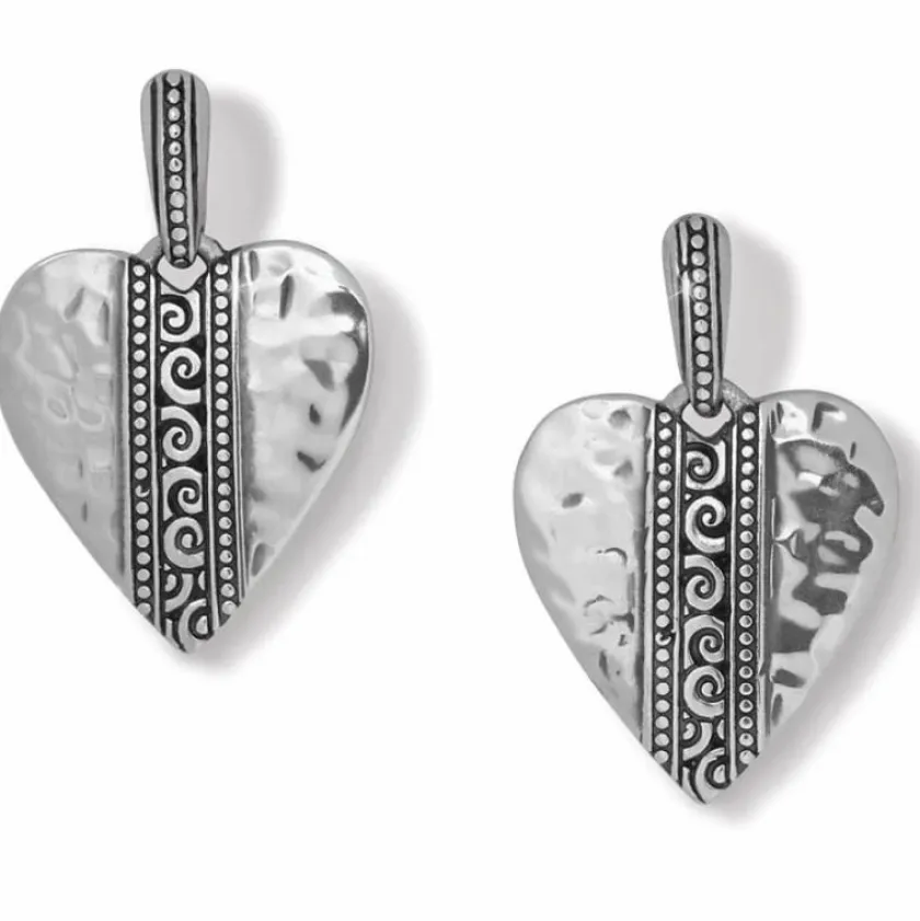 Brighton Mingle Adore Post Drop Earrings Silver Hot