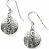 Brighton Mingle Disc French Wire Earrings Silver Sale