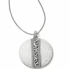 Brighton Mingle Disc Necklace Silver Online