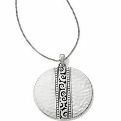 Brighton Mingle Disc Necklace Silver Online