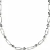 Brighton Mingle Links Necklace Silver Sale
