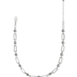Brighton Mingle Links Necklace Silver Sale