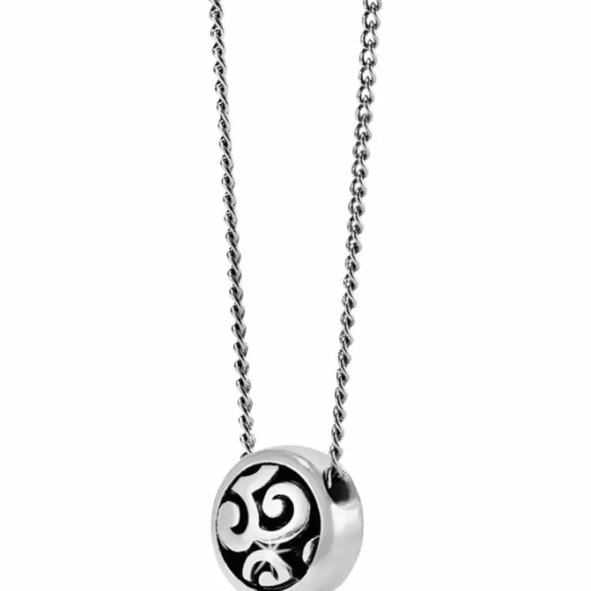 Brighton Mingle Petite Necklace Silver Clearance