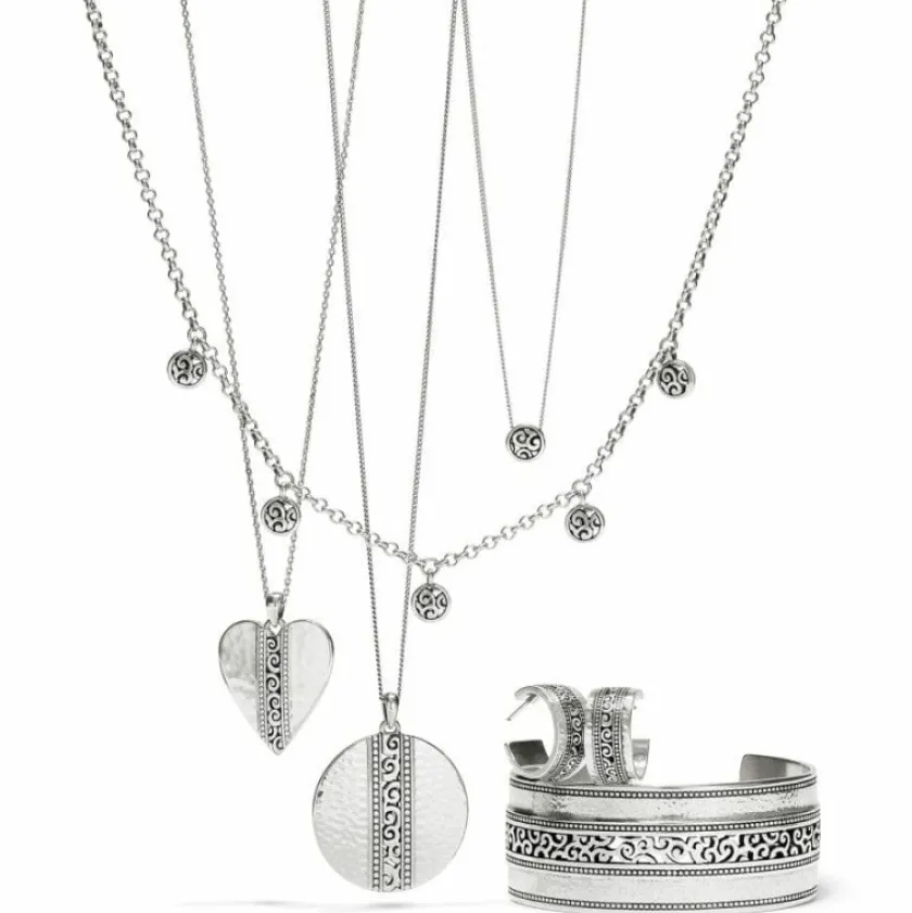 Brighton Mingle Petite Necklace Silver Clearance