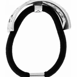 Brighton Mingle Ponytail Holder Silver Best