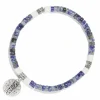 Brighton Mingle Shores Petite Stretch Bracelet Silver-Blue Online