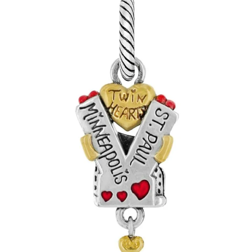 Brighton Minnesota Charm Silver-Gold Discount