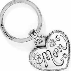 Brighton Mom Key Fob Silver Clearance