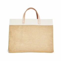 Brighton Mon Cheri East West Burlap Tote Multi Hot
