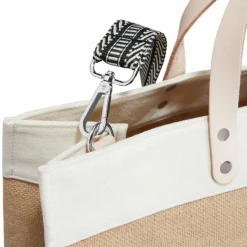 Brighton Mon Cheri East West Burlap Tote Multi Hot