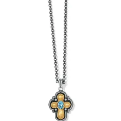 Brighton Monarch Blessing Necklace Silver-Multi Discount