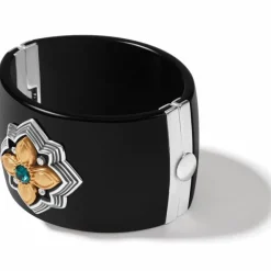 Brighton Monarch Joy Hinged Bangle Black-Multi Outlet