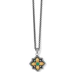 Brighton Monarch Joy Necklace Silver-Multi Fashion