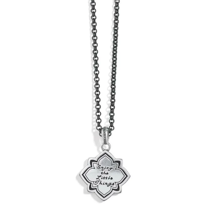Brighton Monarch Joy Necklace Silver-Multi Fashion