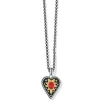 Brighton Monarch Love Necklace Silver-Multi Discount
