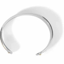 Brighton Monete Narrow Cuff Bracelet Silver-Gold Clearance