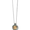 Brighton Monete Pendant Necklace Silver-Gold Sale
