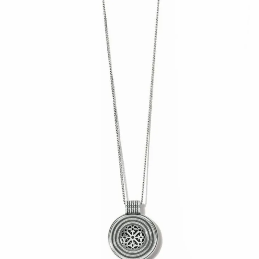 Brighton Monete Pendant Necklace Silver-Gold Sale