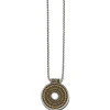 Brighton Monete Ring Necklace Silver-Gold Sale