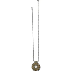 Brighton Monete Ring Necklace Silver-Gold Sale