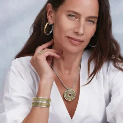 Brighton Monete Ring Necklace Silver-Gold Sale