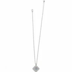 Brighton Mosaic Paseo Concho Necklace Silver-Blue Sale