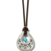 Brighton Mosaic Paseo Teardrop Necklace Silver Discount