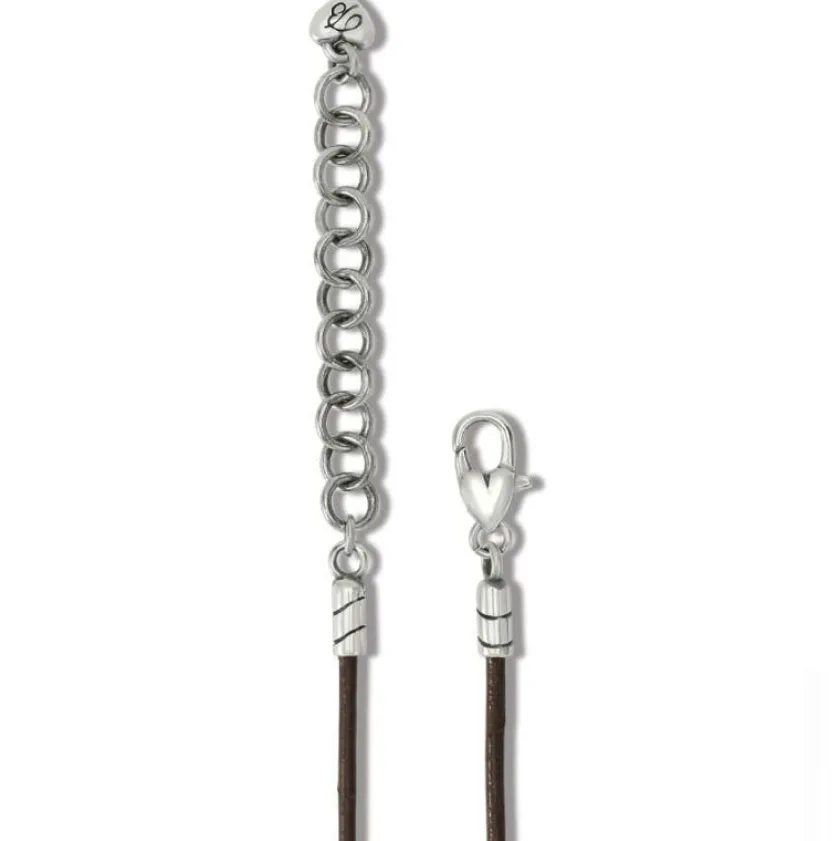 Brighton Mosaic Paseo Teardrop Necklace Silver Discount